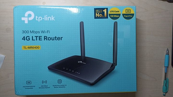 TP-LINK Archer MR6400 V3 4G 分享器 wifi路由器分享器 過保固無保 台中市可自取