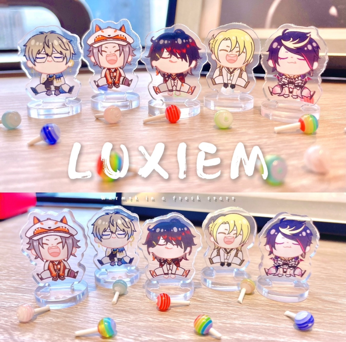 🌈Luxiem迷你立牌✨