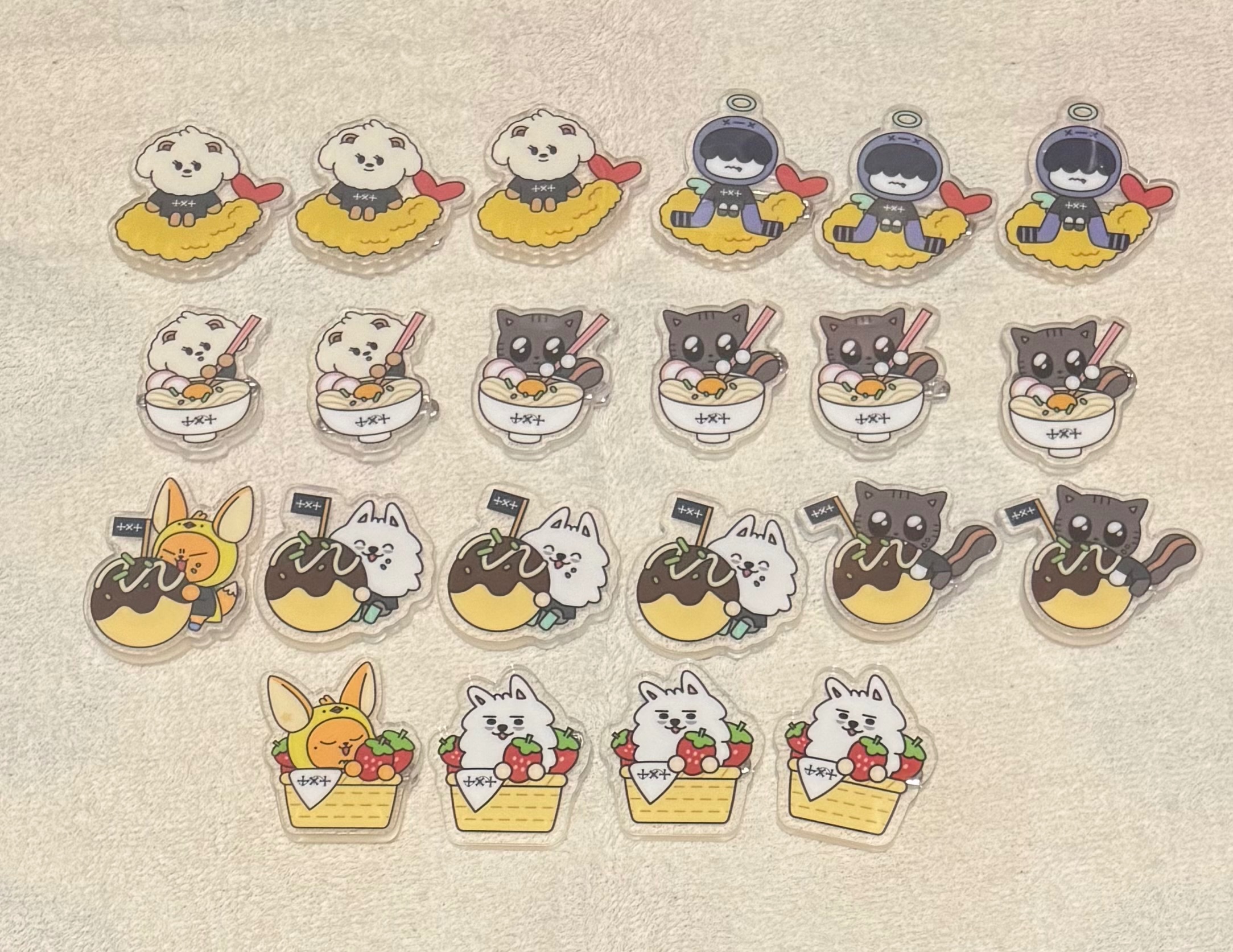 （💜帶❤️）日巡 角巴兔 場限隨機徽章（💜帶❤️  紅心帶完後 紫心可單帶）