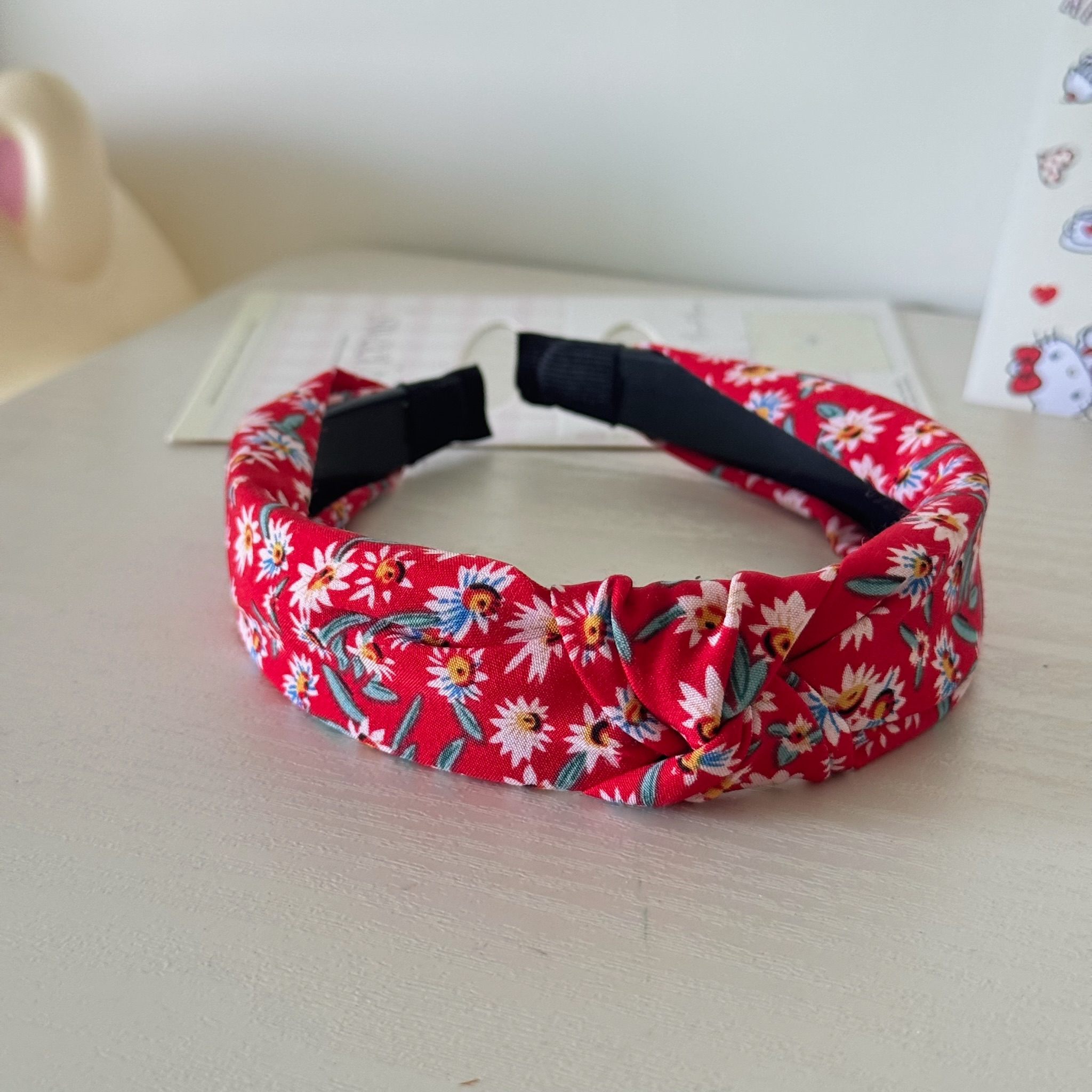 兒童姑娘碎花髮箍