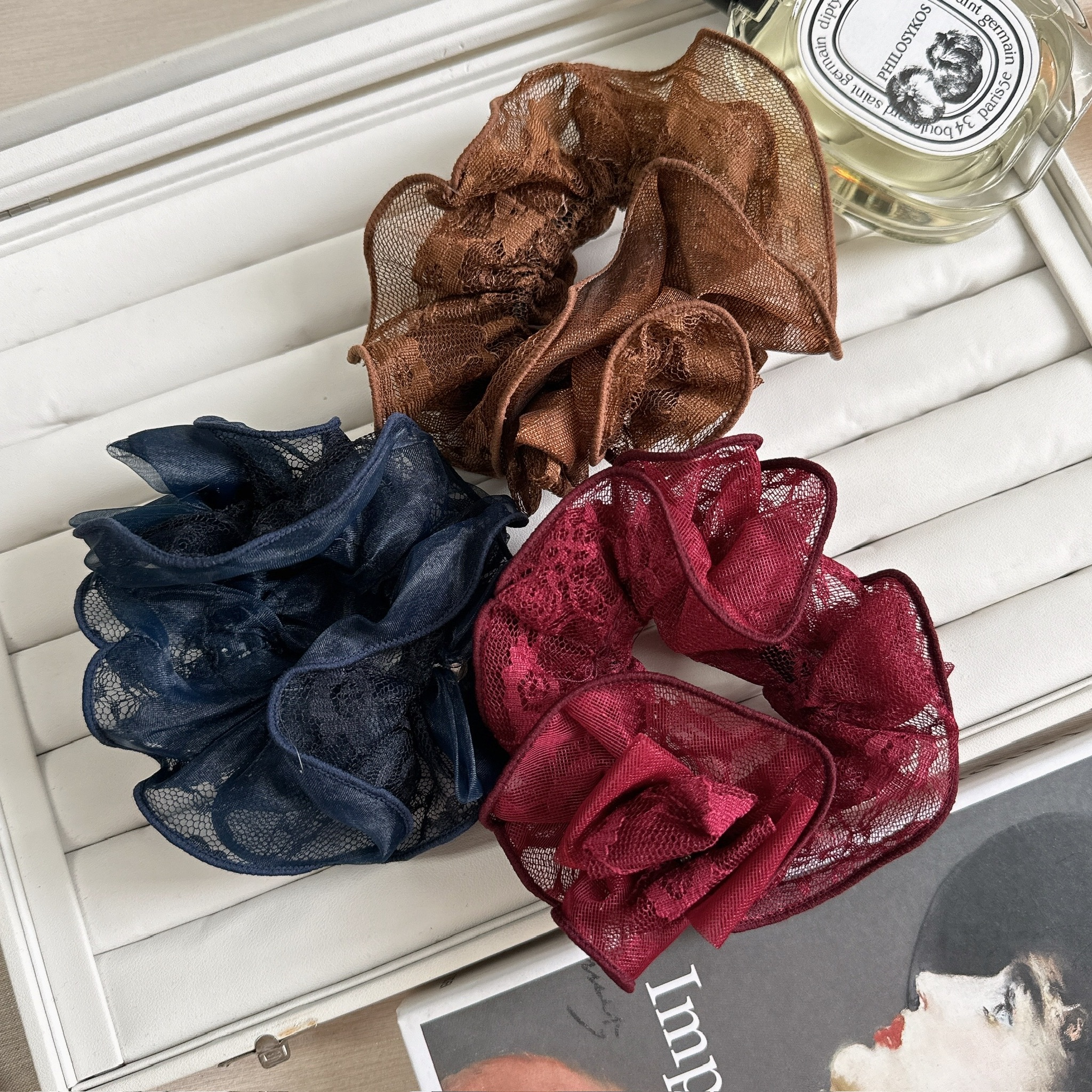 矯情小姐蝴蝶紗腸圈