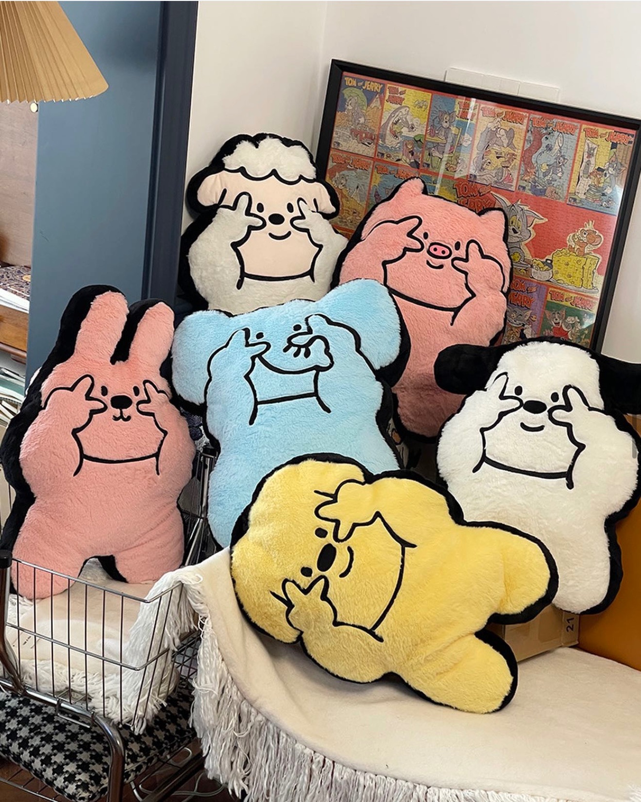 比Ya娃娃抱枕  ⸜♡⸝