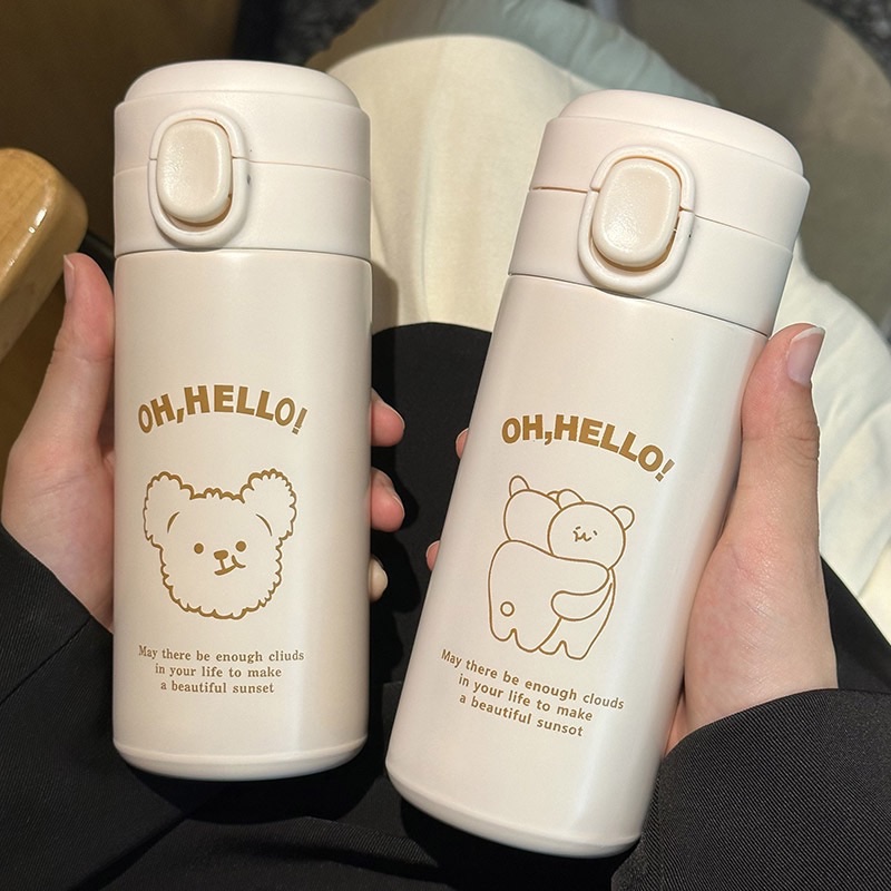 可愛小熊保溫杯 ⸜♡⸝🐻
