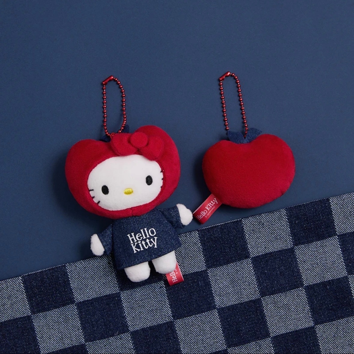 KITTY牛仔蘋果造型系列 ♡