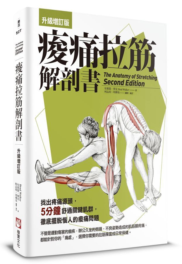 ［二手｜書況良好］痠痛拉筋解剖書