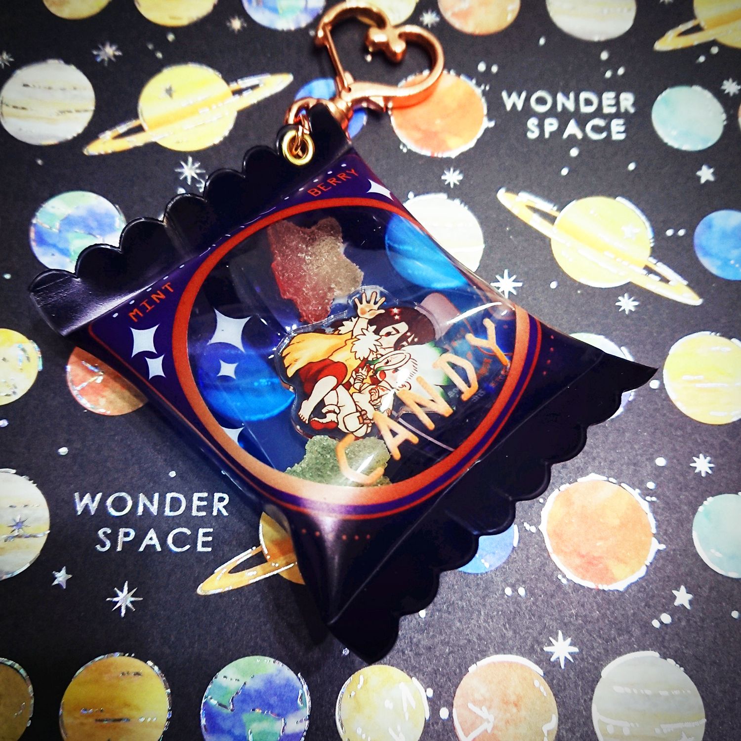 司千宇宙糖果包吊飾