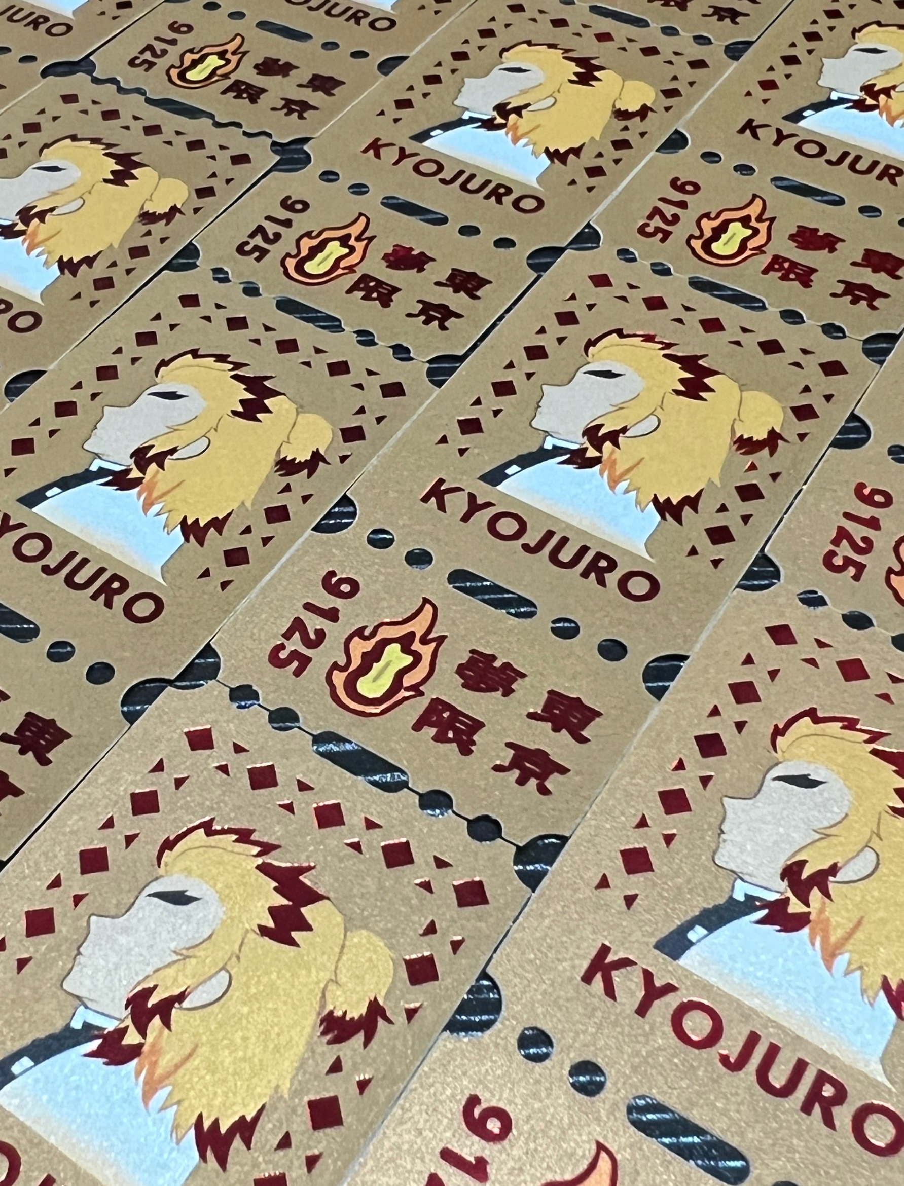 煉獄燙金票根