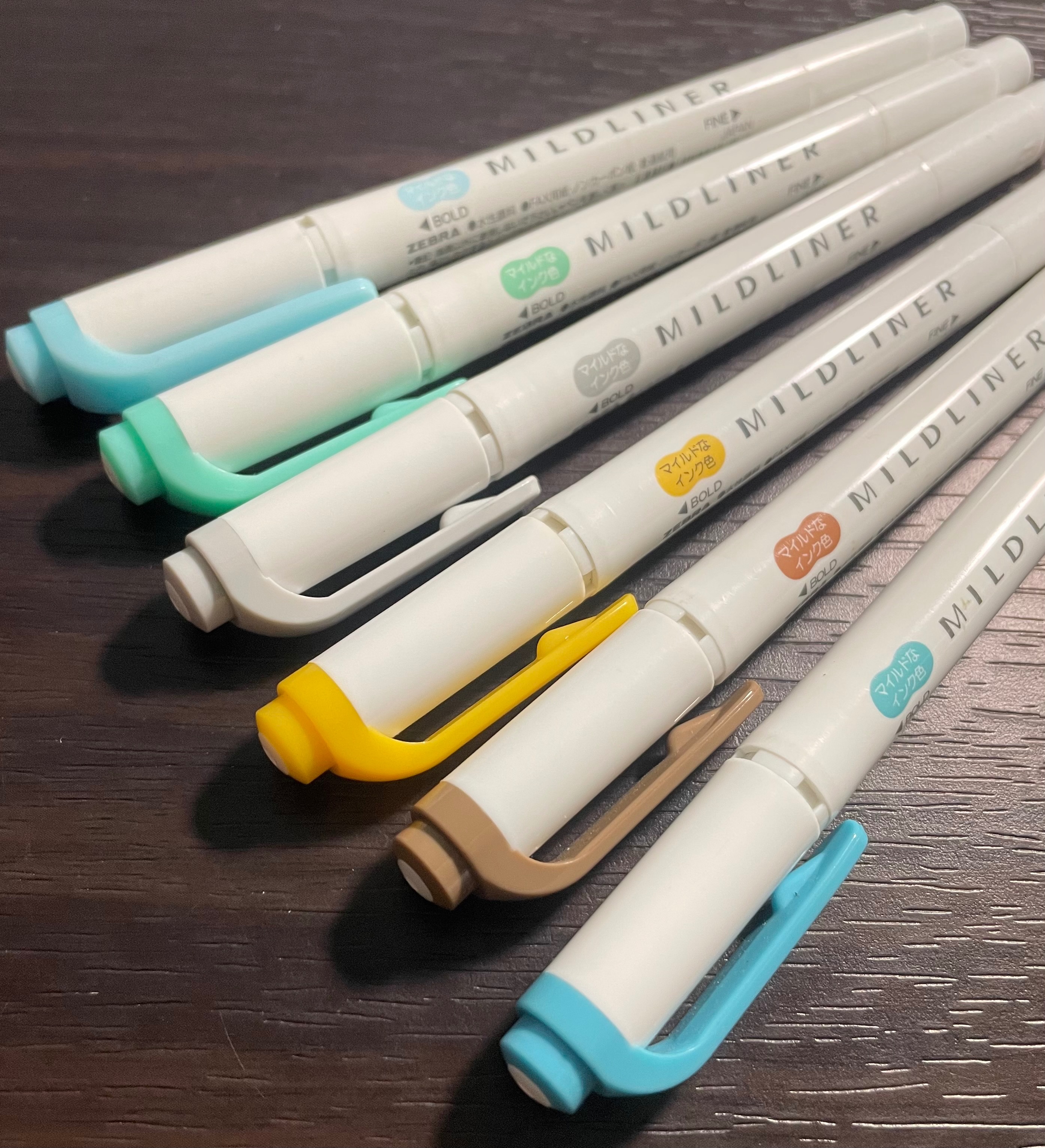 二手！！ZEBRA Mildliner 螢光筆 WKT7 雙頭螢光筆