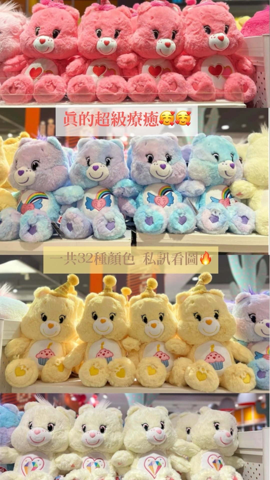 彩虹熊25cm 正版現貨12h秒出貨