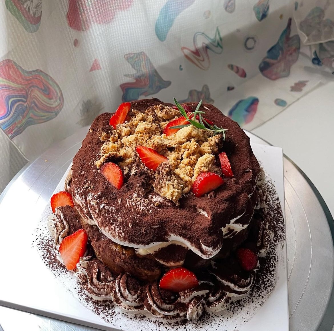 登愣ㄉ提拉米蘇/焦糖堅果