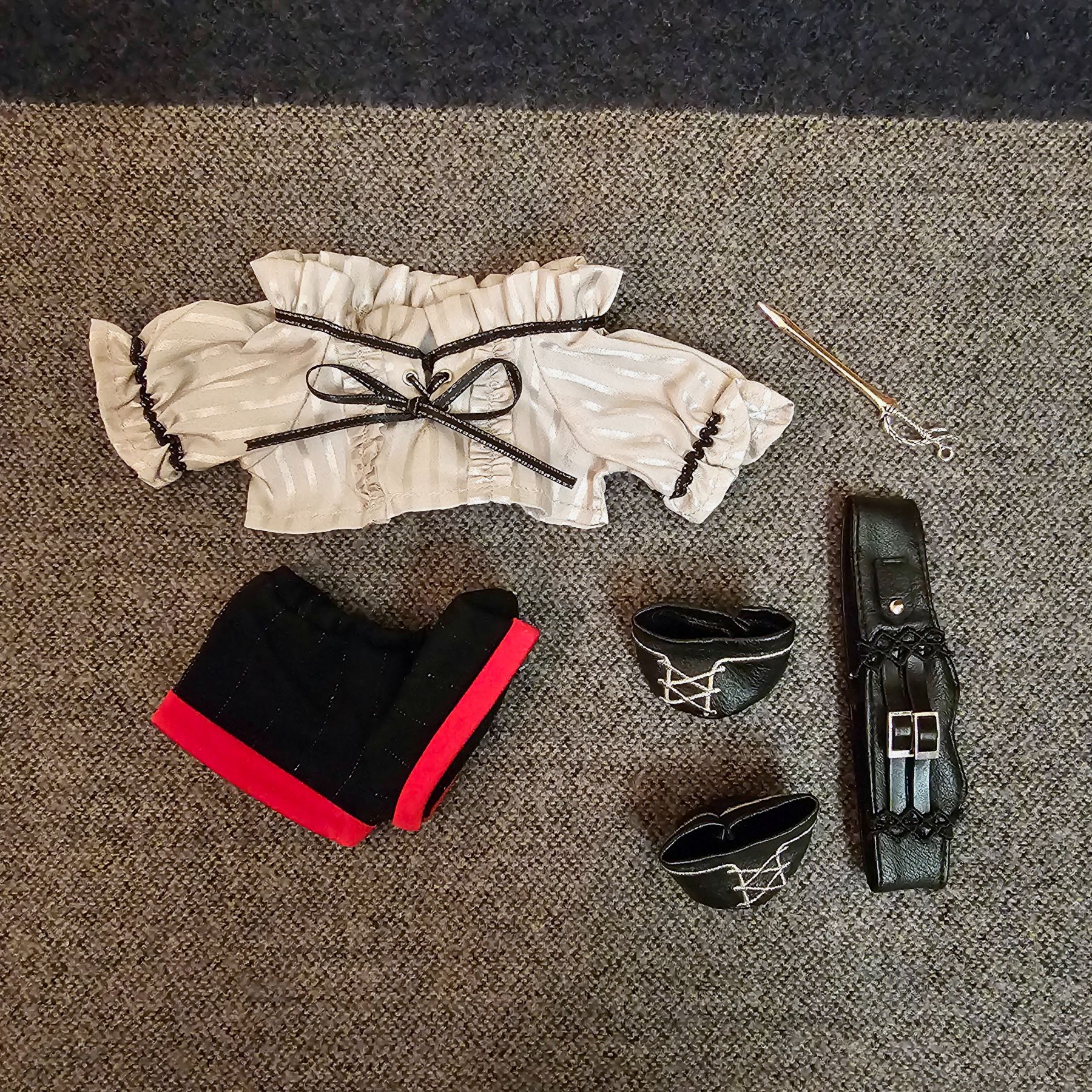 20cm娃衣（男裝）