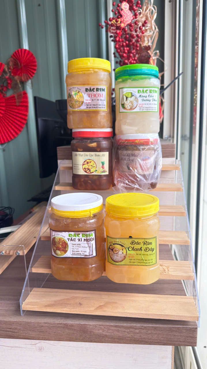 越南水果泡茶，甜點hạt đác， me，tắc，... pha nước