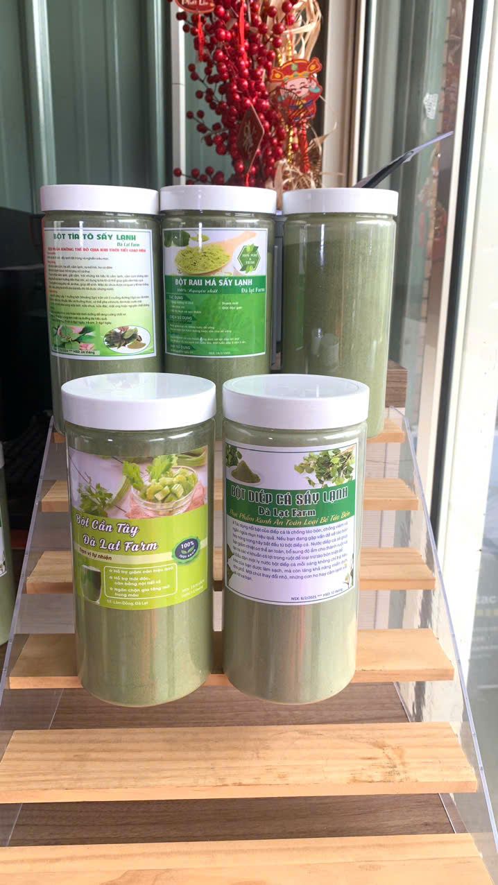 各種菜粉các loại bột rau 500g