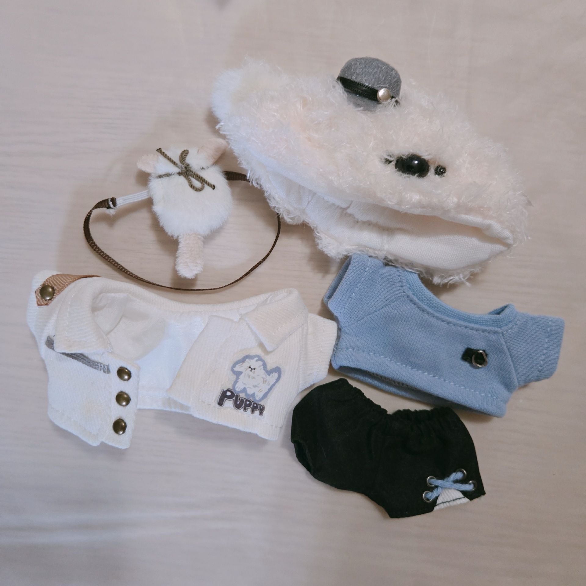 10cm 藍海小帕 （全新但有一處泛黃詳細請看圖三）