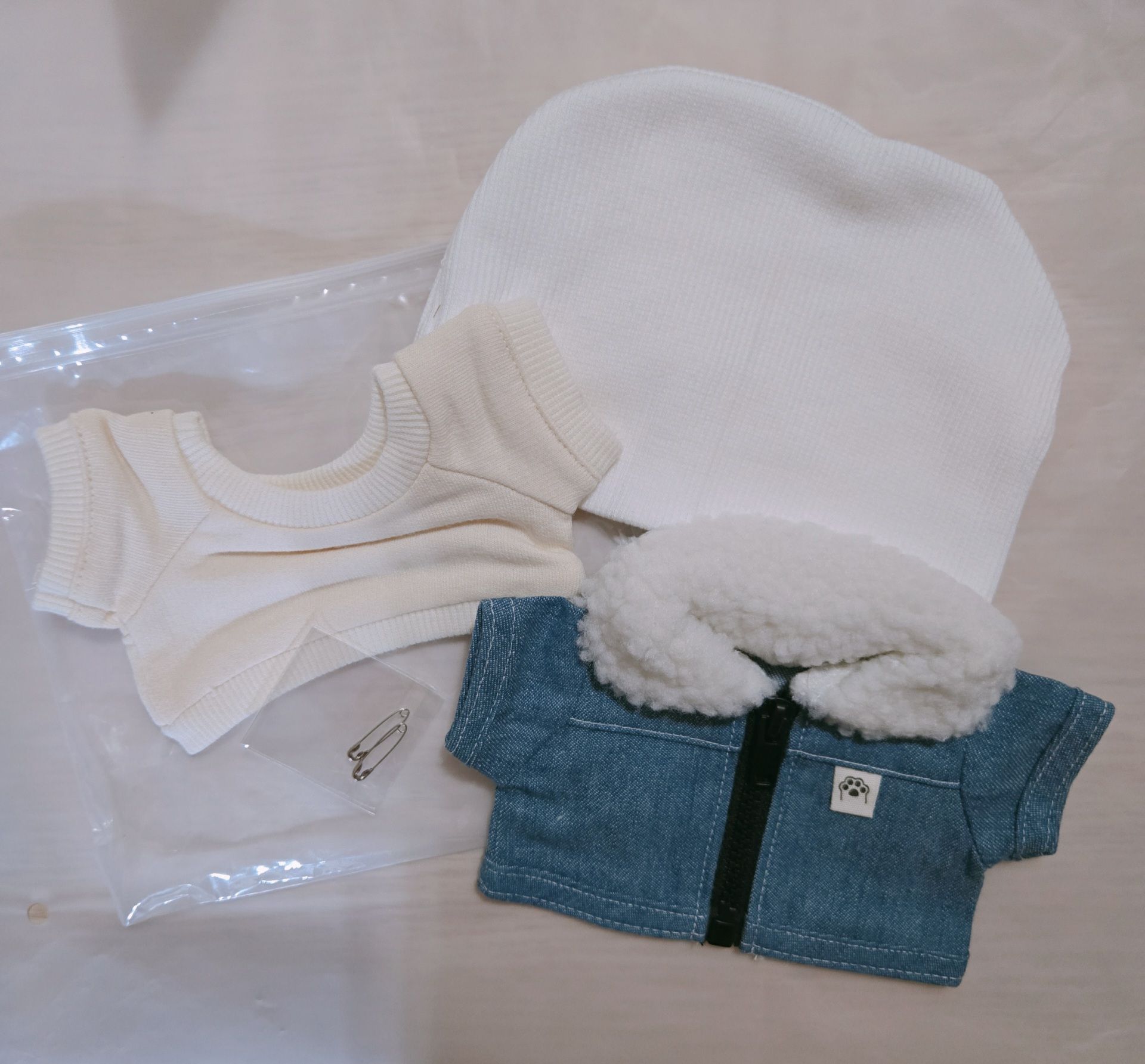 20cm 雲朵慕斯套裝 淺藍