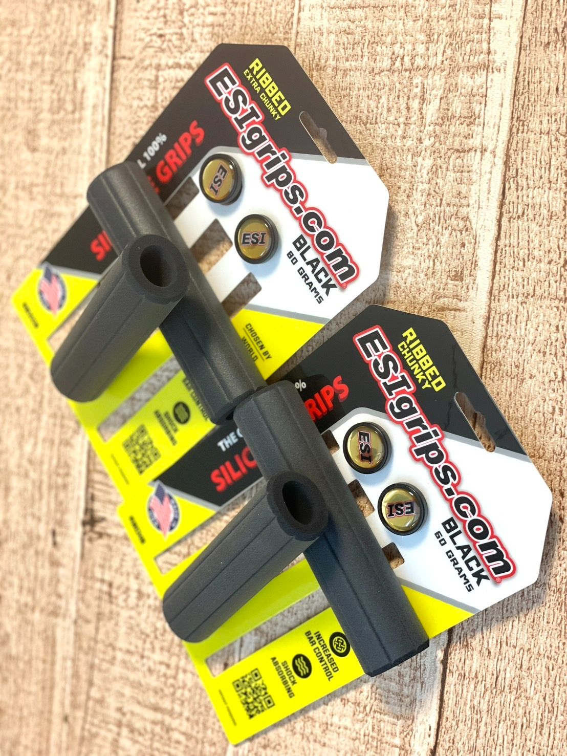ESI Ribbed Chunky 條狀矽膠 握把套80g/60g 登山車 越野車 單車 自行車 環島