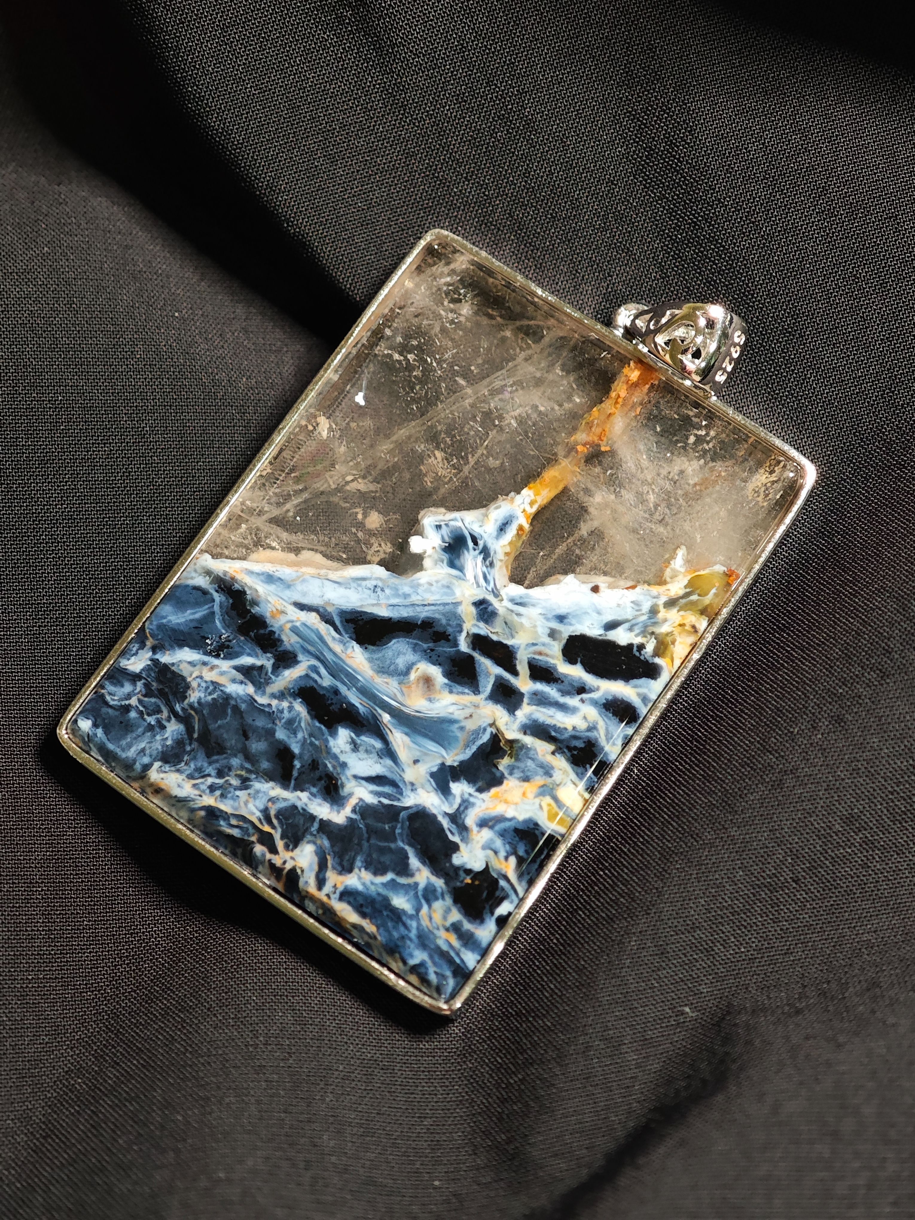 納米比亞玉化彼得石大方牌/無事牌