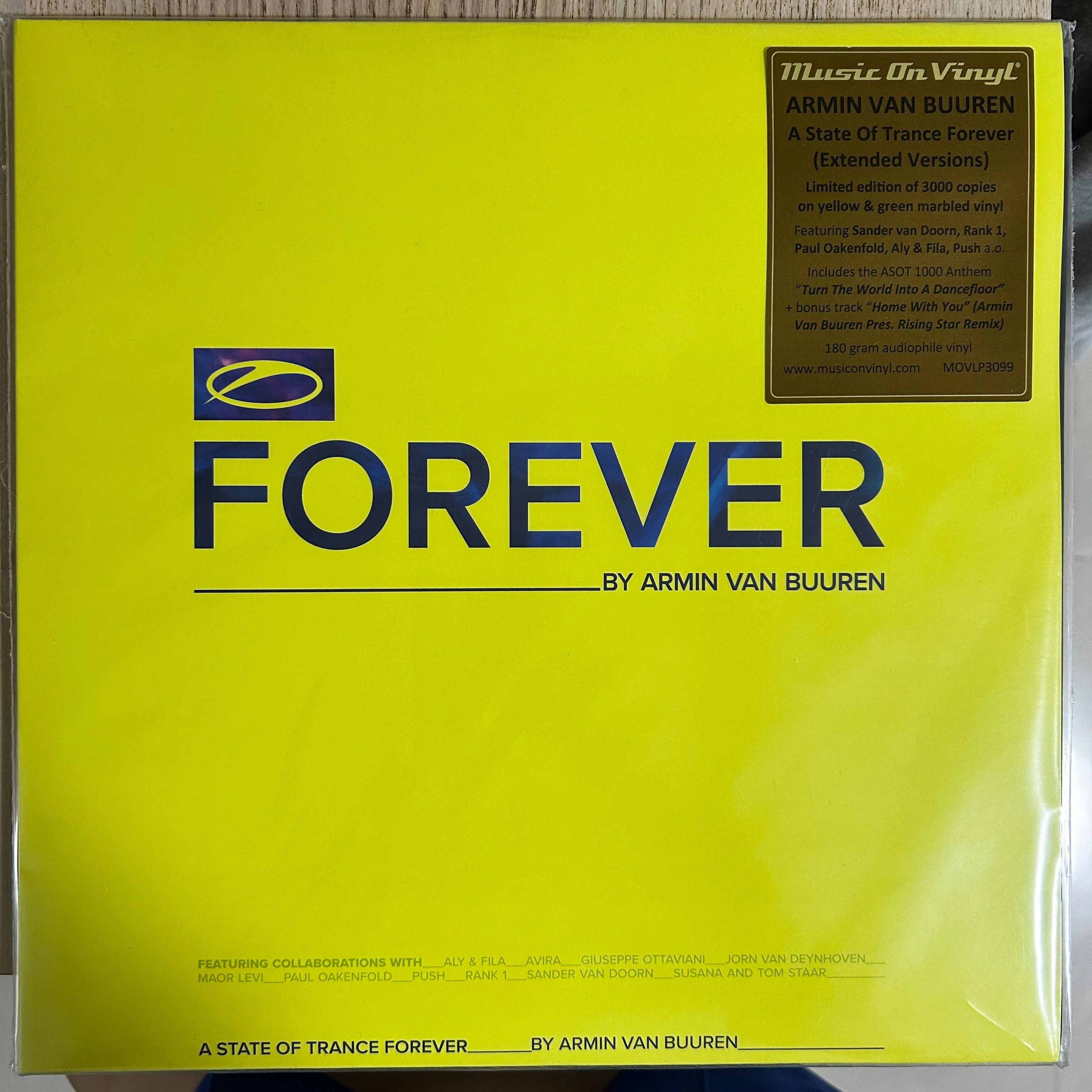 Armin Van Buuren - State Of Trance Forever 2LP 全新彩膠