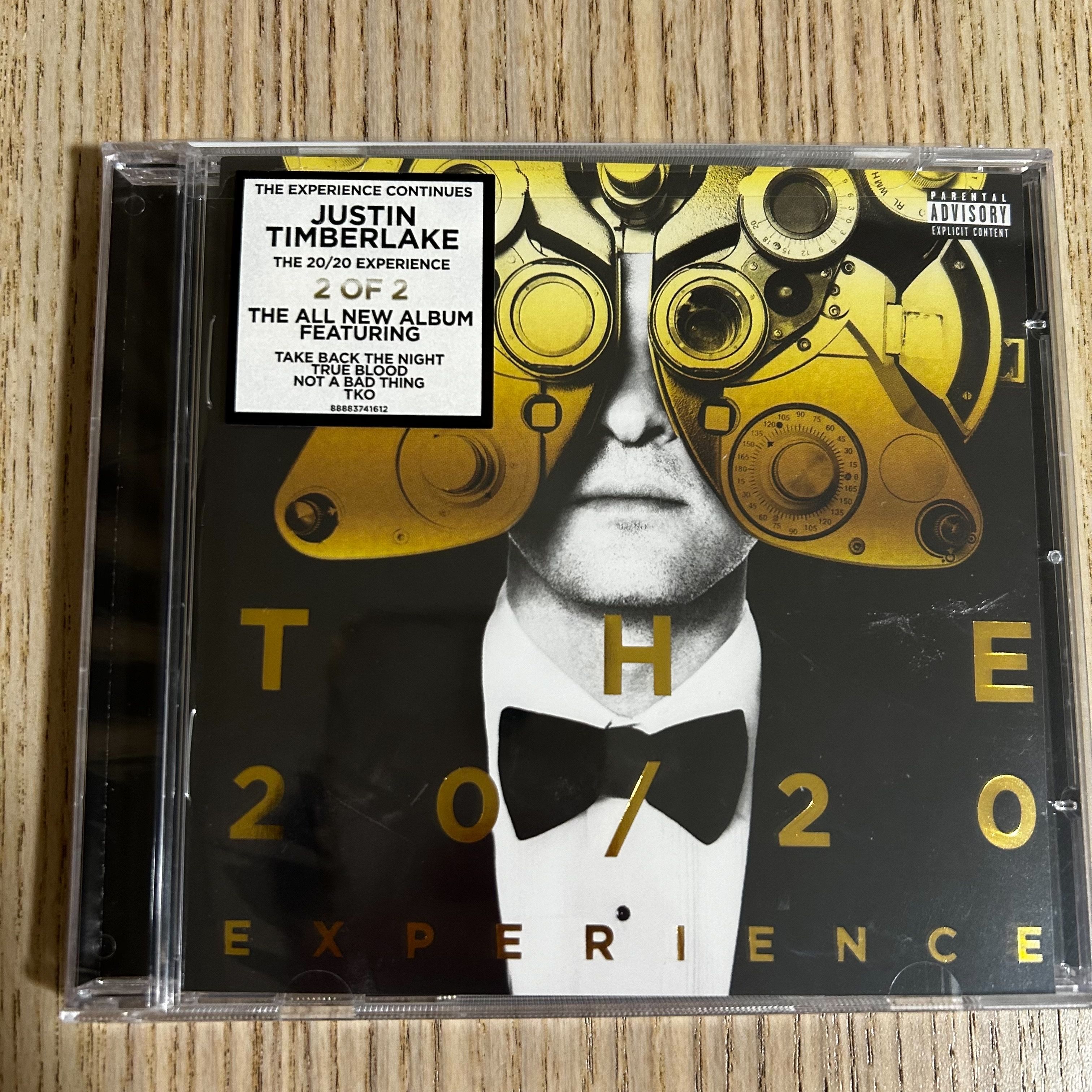 Justin Timberlake - 20 / 20 Experience -2 Of 2 全新CD