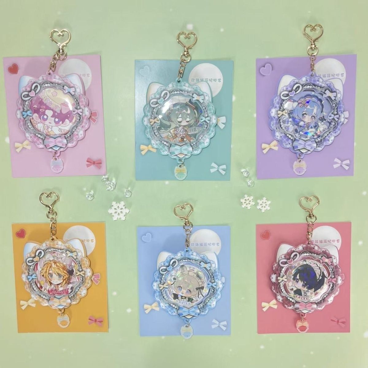 貓耳徽章保護套