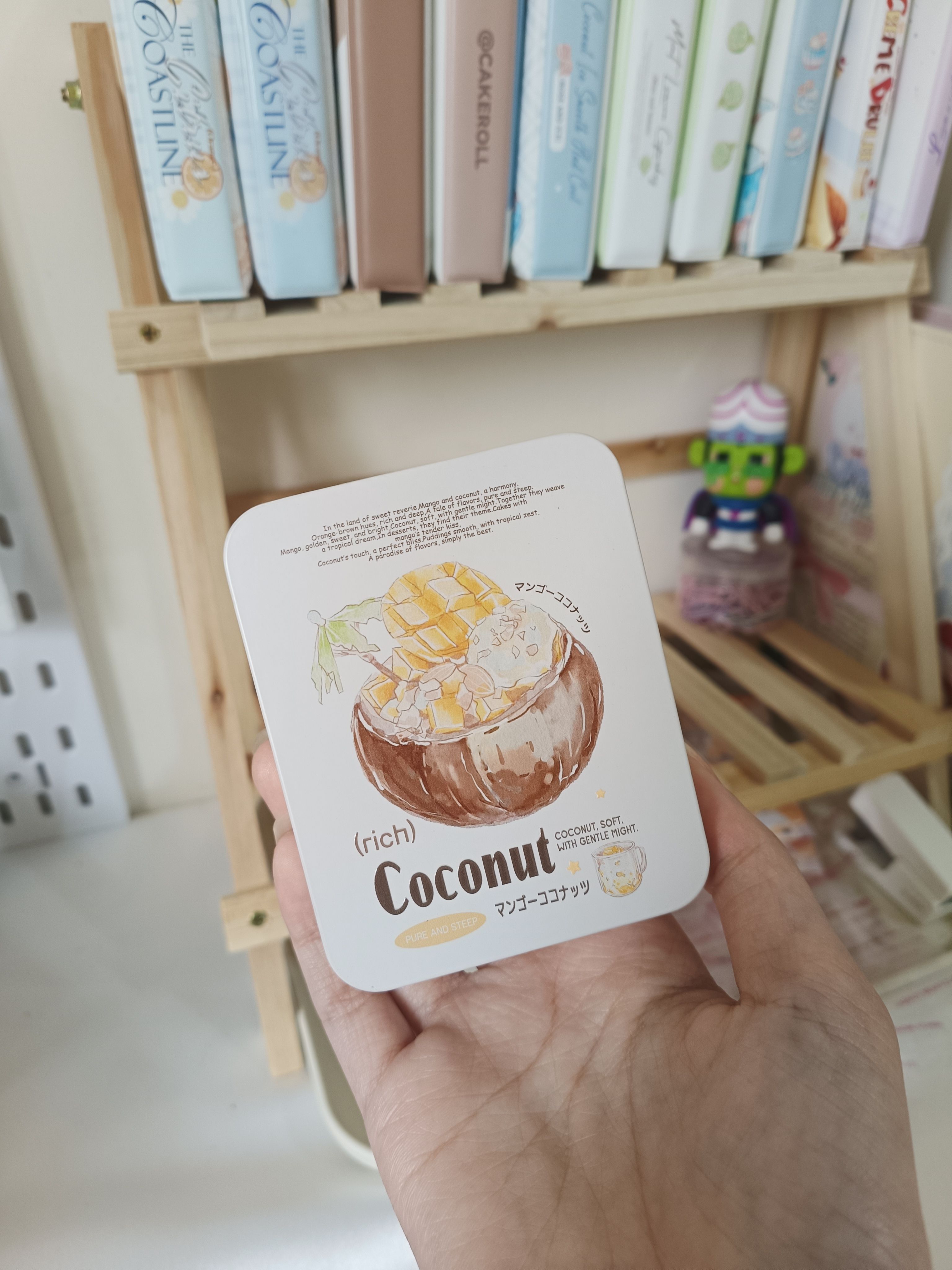芒果椰子鐵盒（小小小瑕疵）