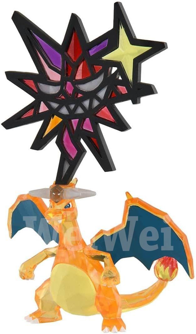 Pokemon 精靈寶可夢 神奇寶貝 MT-02 噴火龍 太晶化 太晶噴火龍 TAKARA TOMY 日本直送 日版