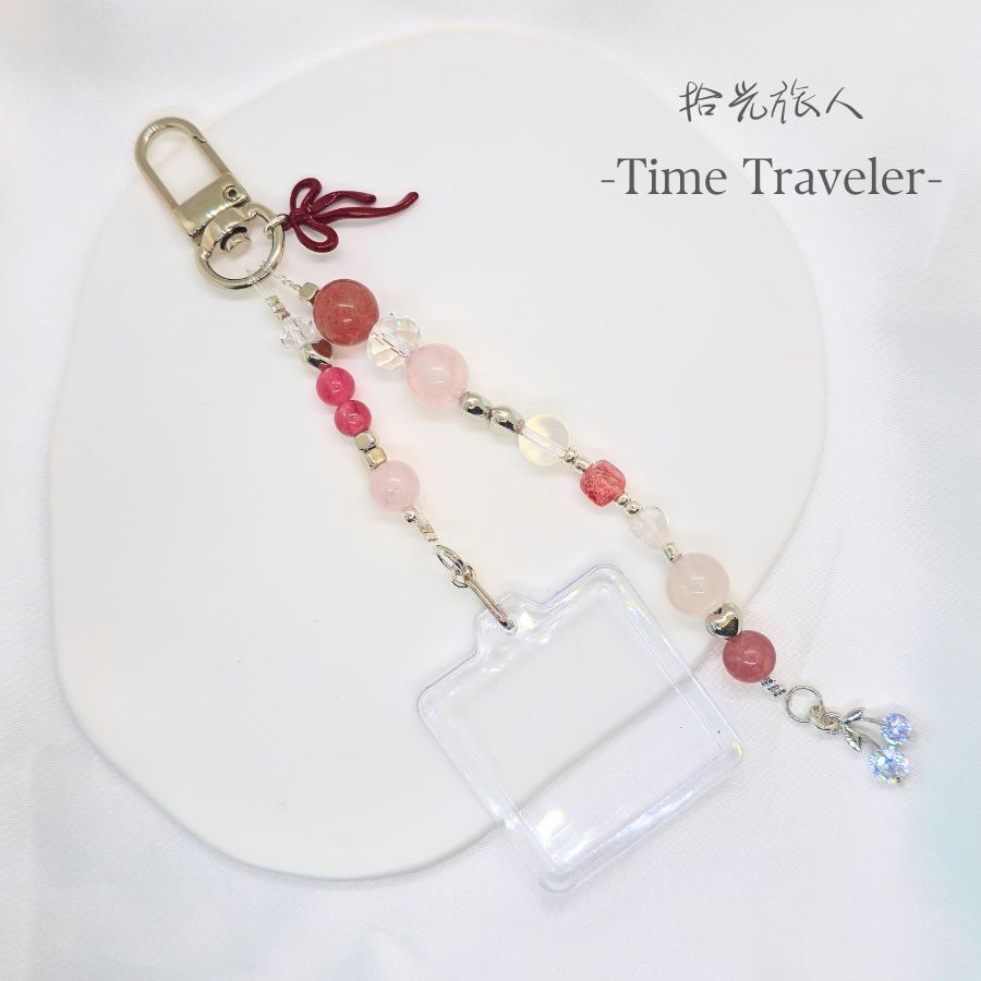 勝哲生日應援 特別應援【櫻桃草莓晶相框吊飾】