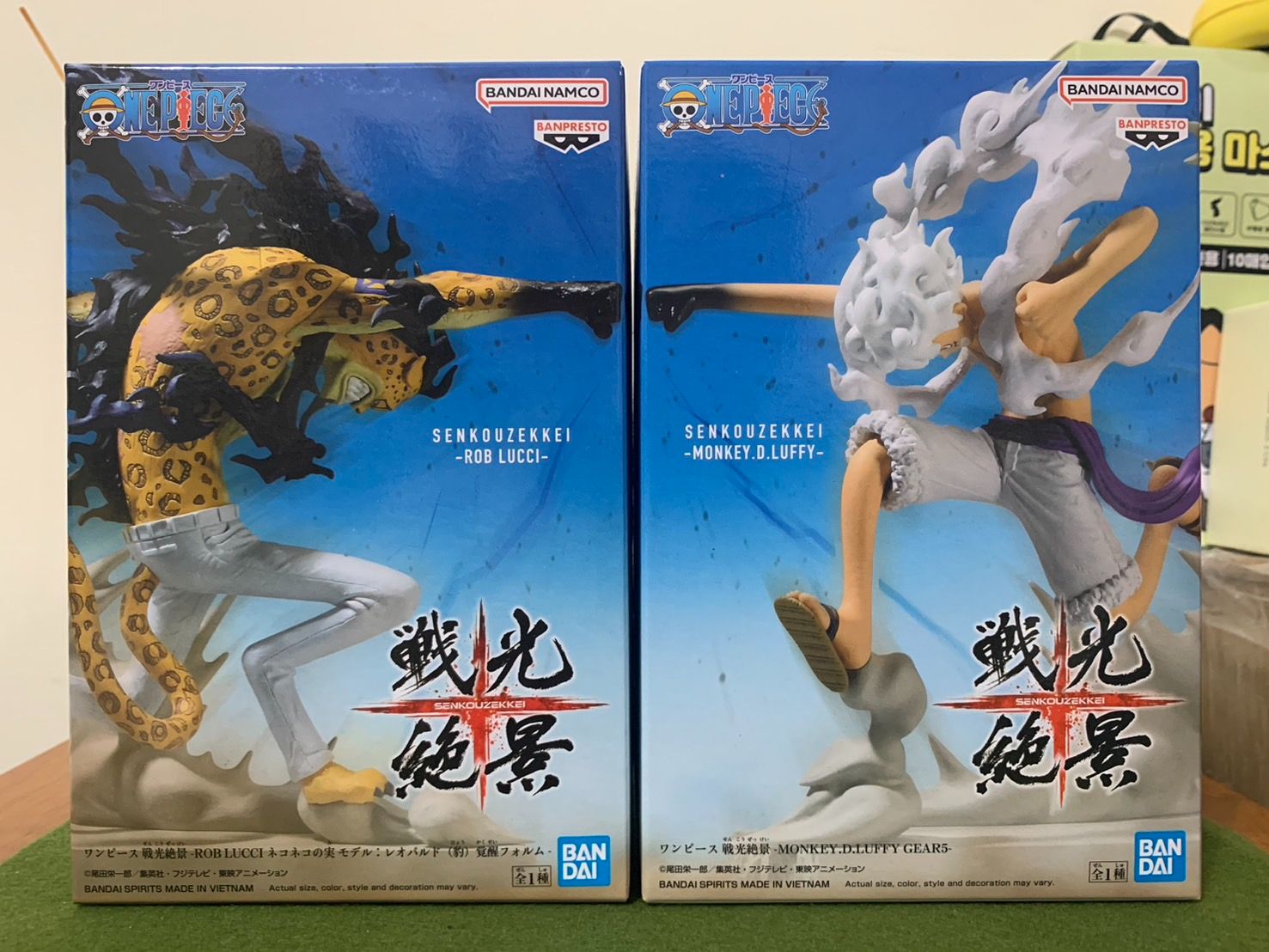 🌟大宇玩具🌟 全新 現貨 代理版 海賊王 航海王 戰光絕景 CP0 羅布路基 魯夫 五檔 尼卡 合售 景品 公仔