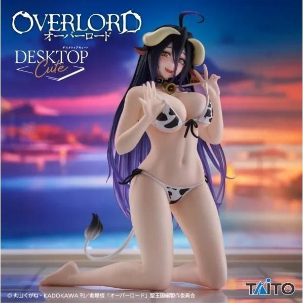 【大宇玩具】 現貨 代理版 TAITO OVERLORD Desktop Cute 雅兒貝德 乳牛泳裝ver. 公仔