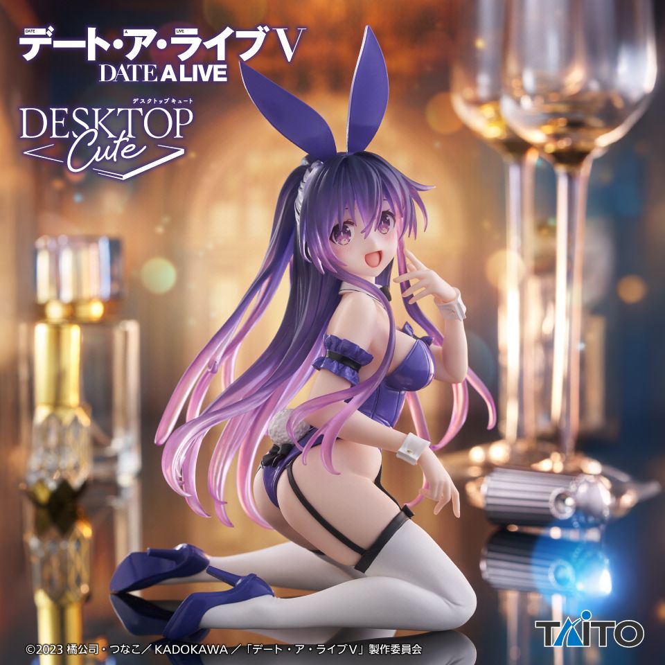 【大宇玩具】 全新 現貨 代理版 約會大作戰Ⅴ Desktop Cute 公仔 夜刀神十香 兔女郎ver.