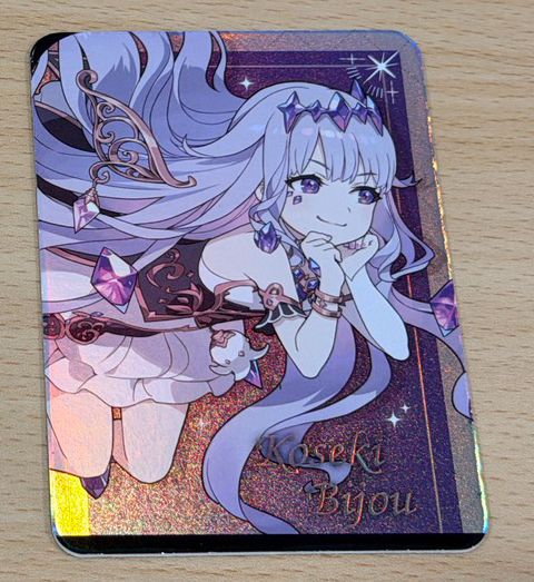 《Advent VS Justice》聯動主題餐廳 Biboo卡片