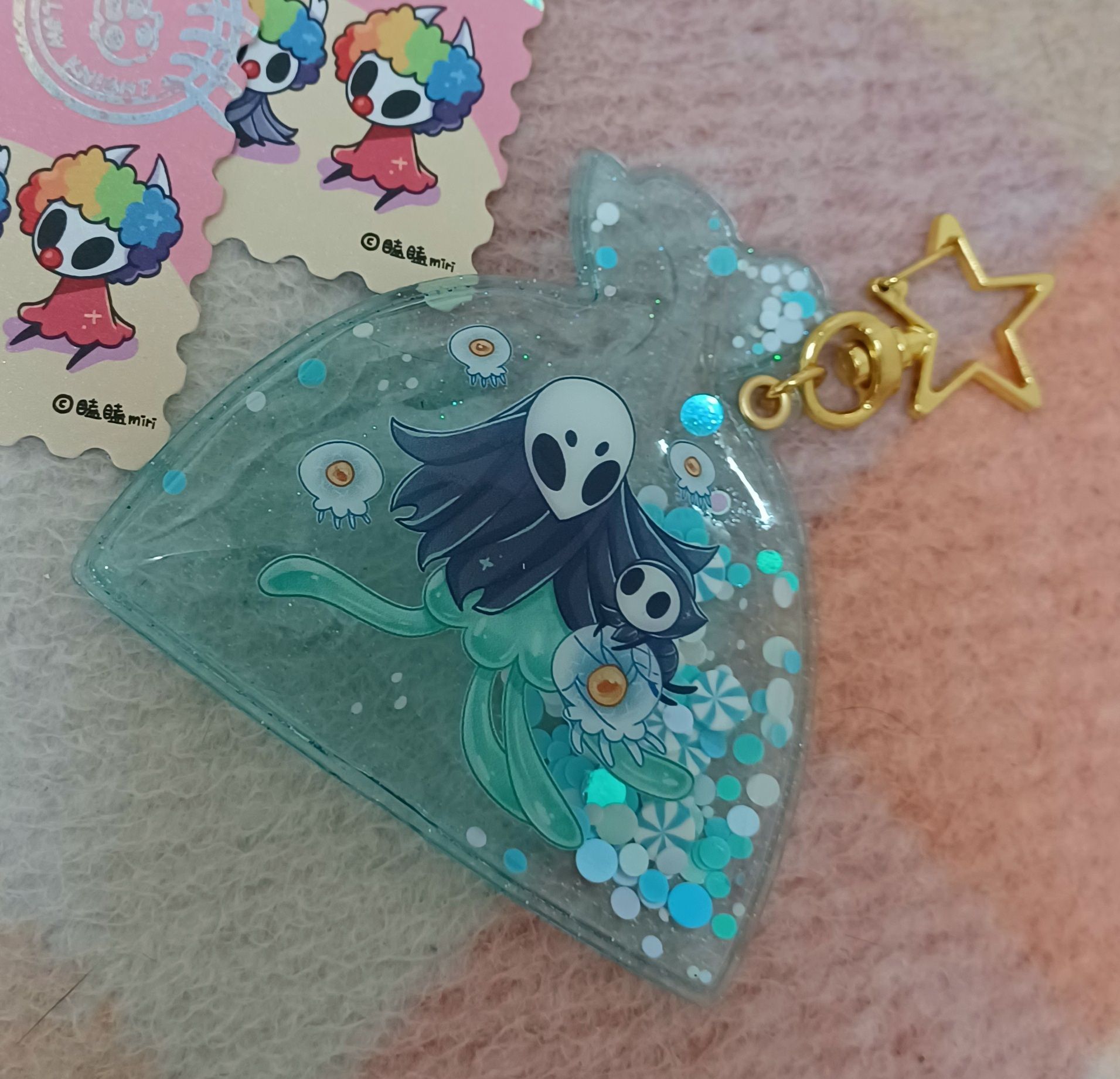 奎若師徒金魚袋吊飾