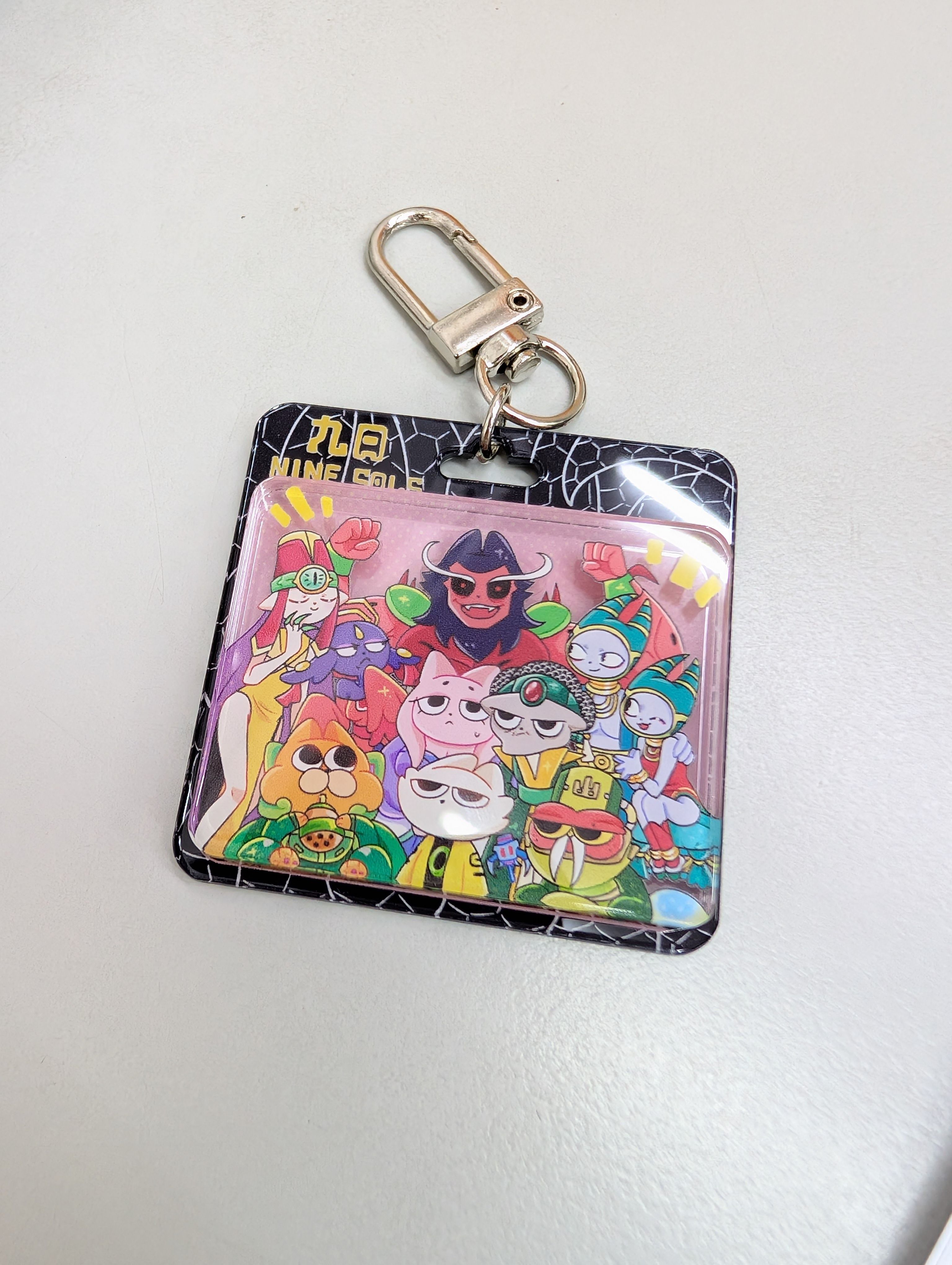 九日仿盒玩吊飾