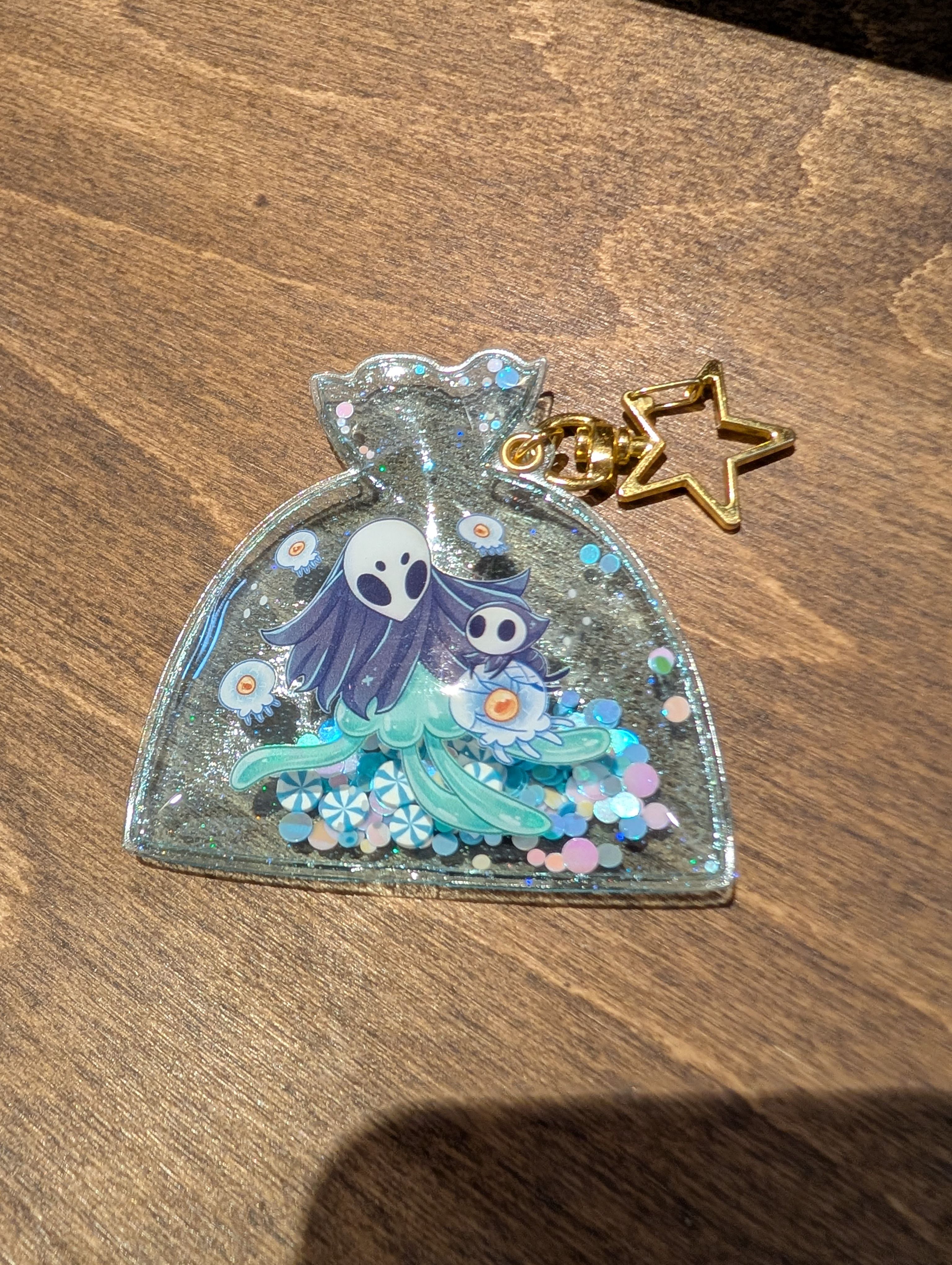 奎若師徒金魚袋吊飾