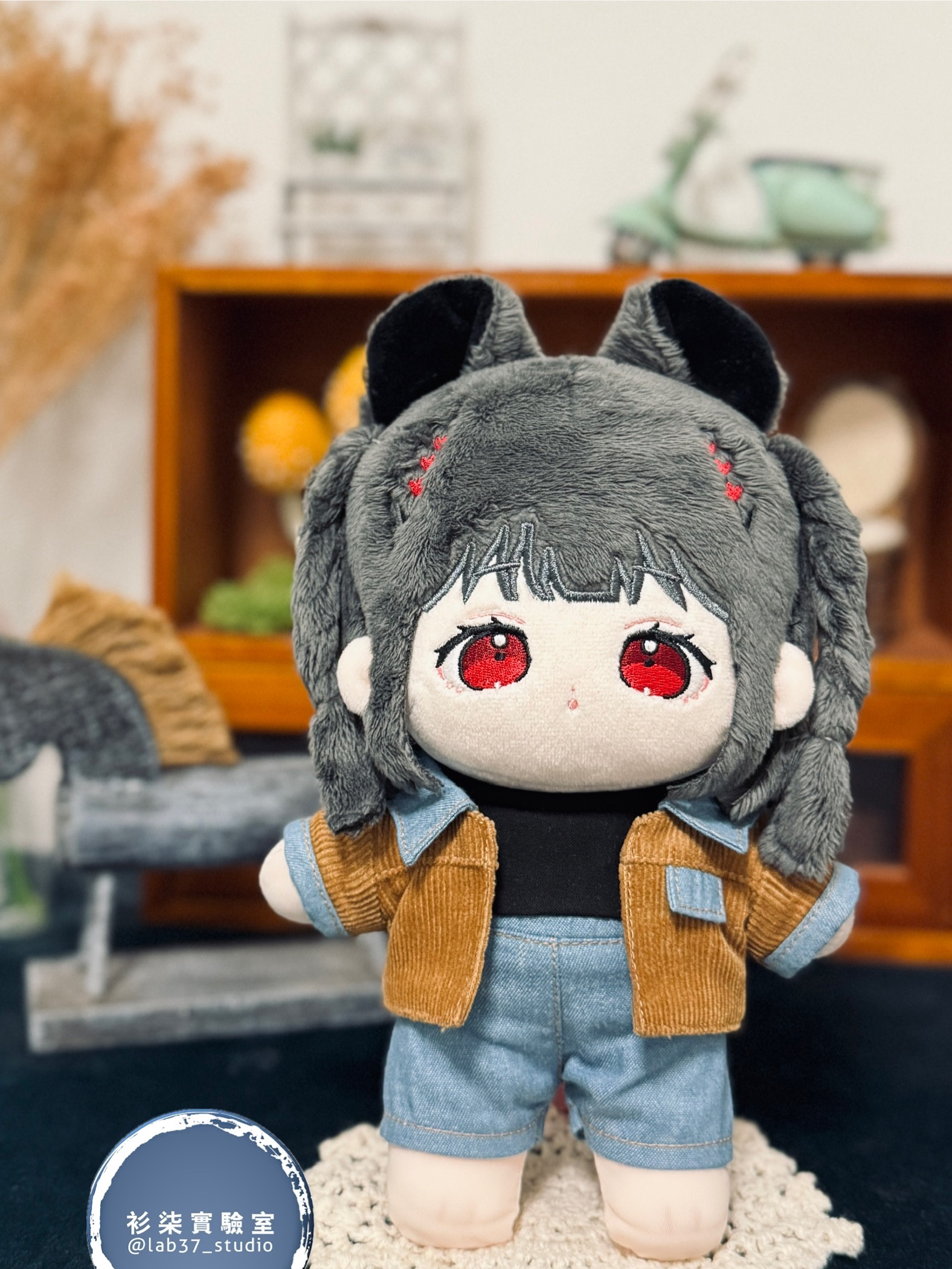 燈芯絨復古外套｜20cm｜預購