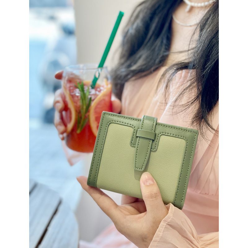 Autun | 「預購」W-10 韓系 簡約 質感短夾