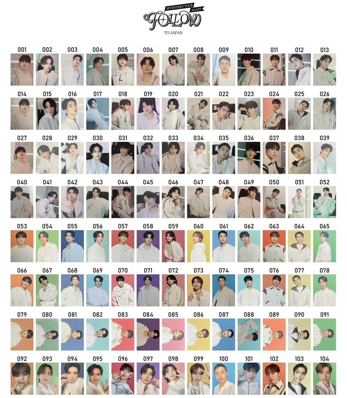 Follow again to JAPAN 日巡隨機卡