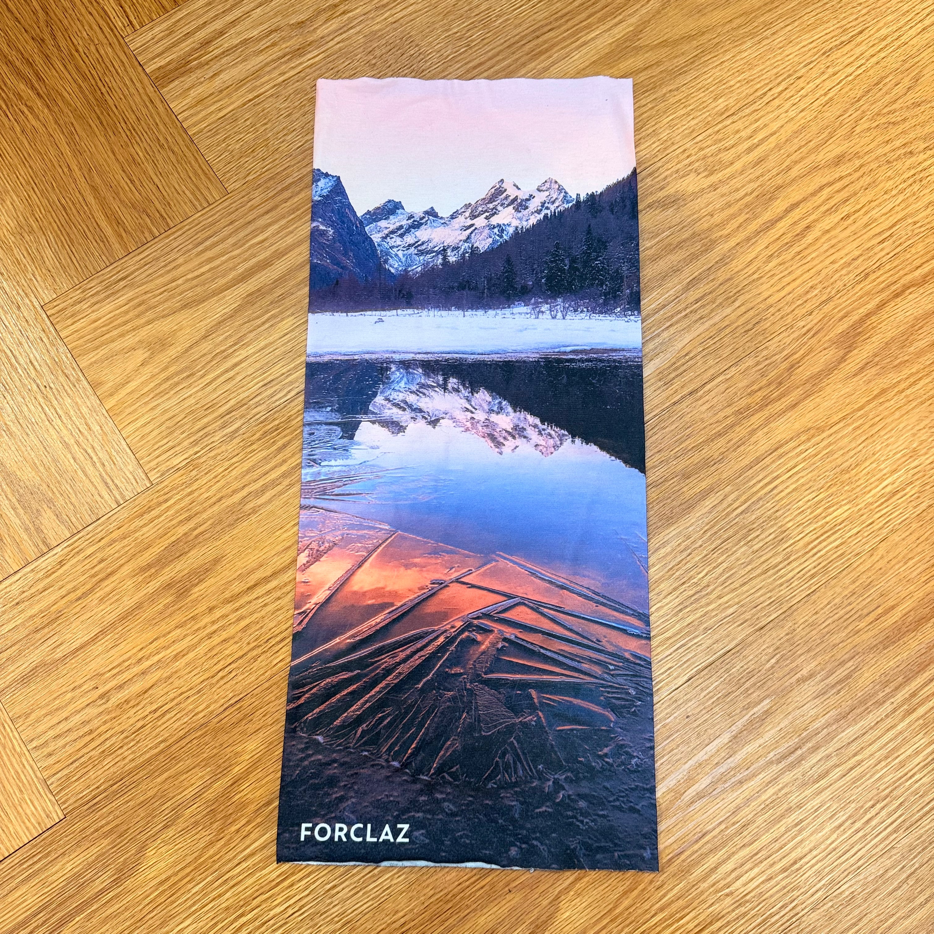 迪卡儂 全新 四面彈 雪山造型 防曬圍脖 MH500