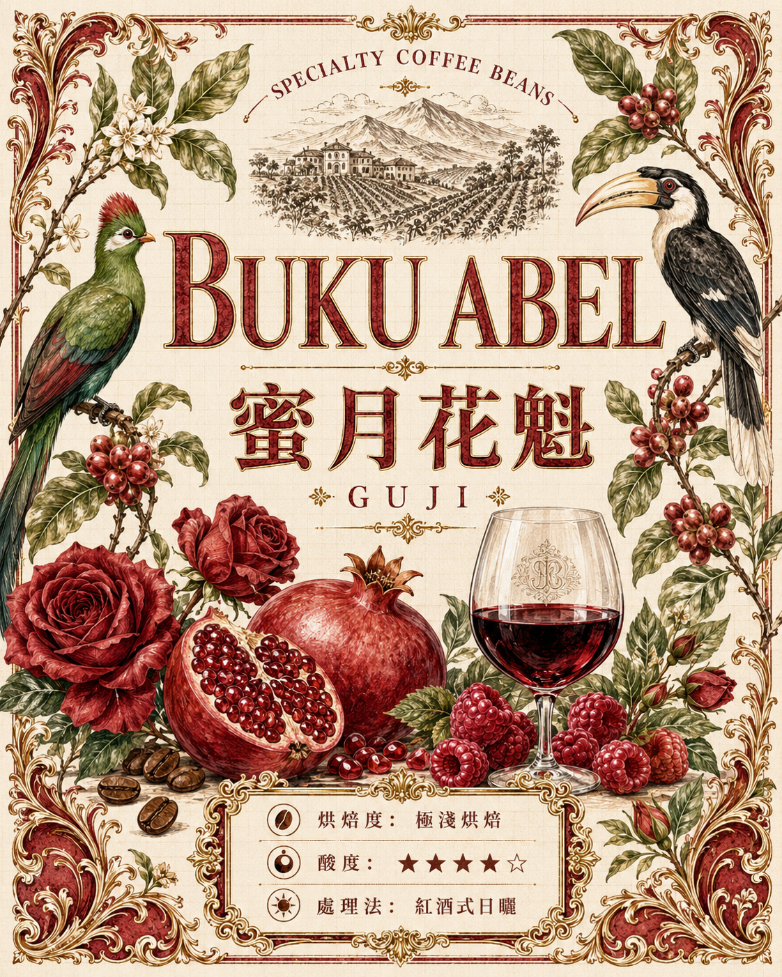 衣索比亞 古吉 蜜月花魁