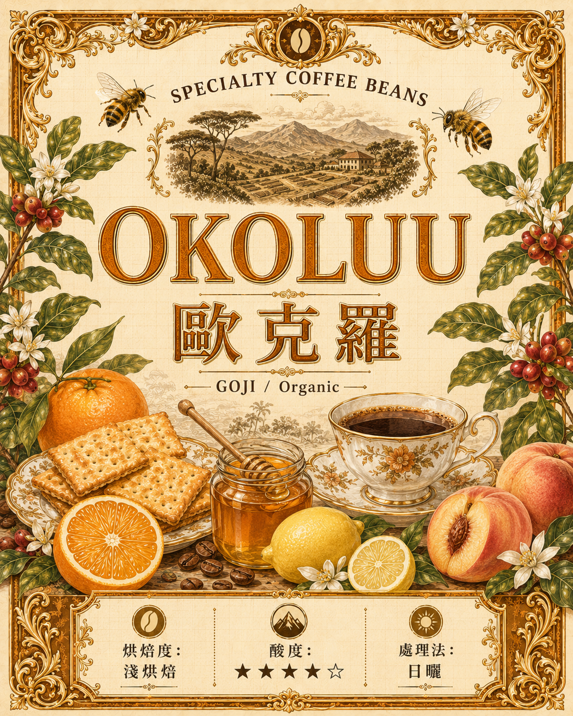 ☕ 衣索比亞 歐克羅 有機栽種
