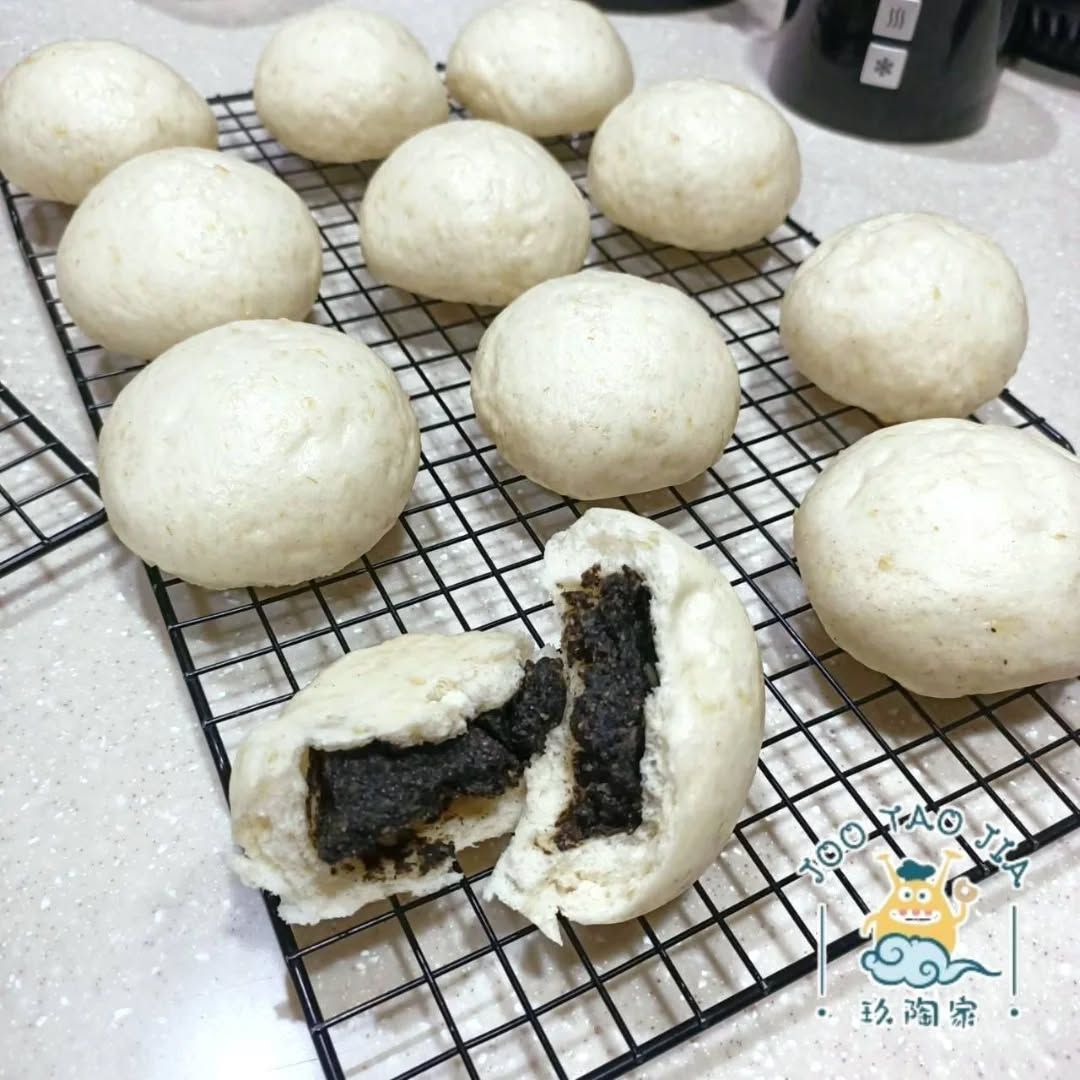 麥味芝麻包（健康無油內餡）一組12入
