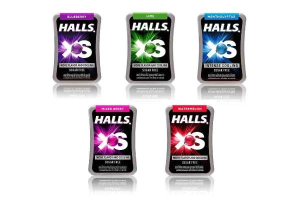 泰國 711必買 HALLS XS無糖薄荷糖