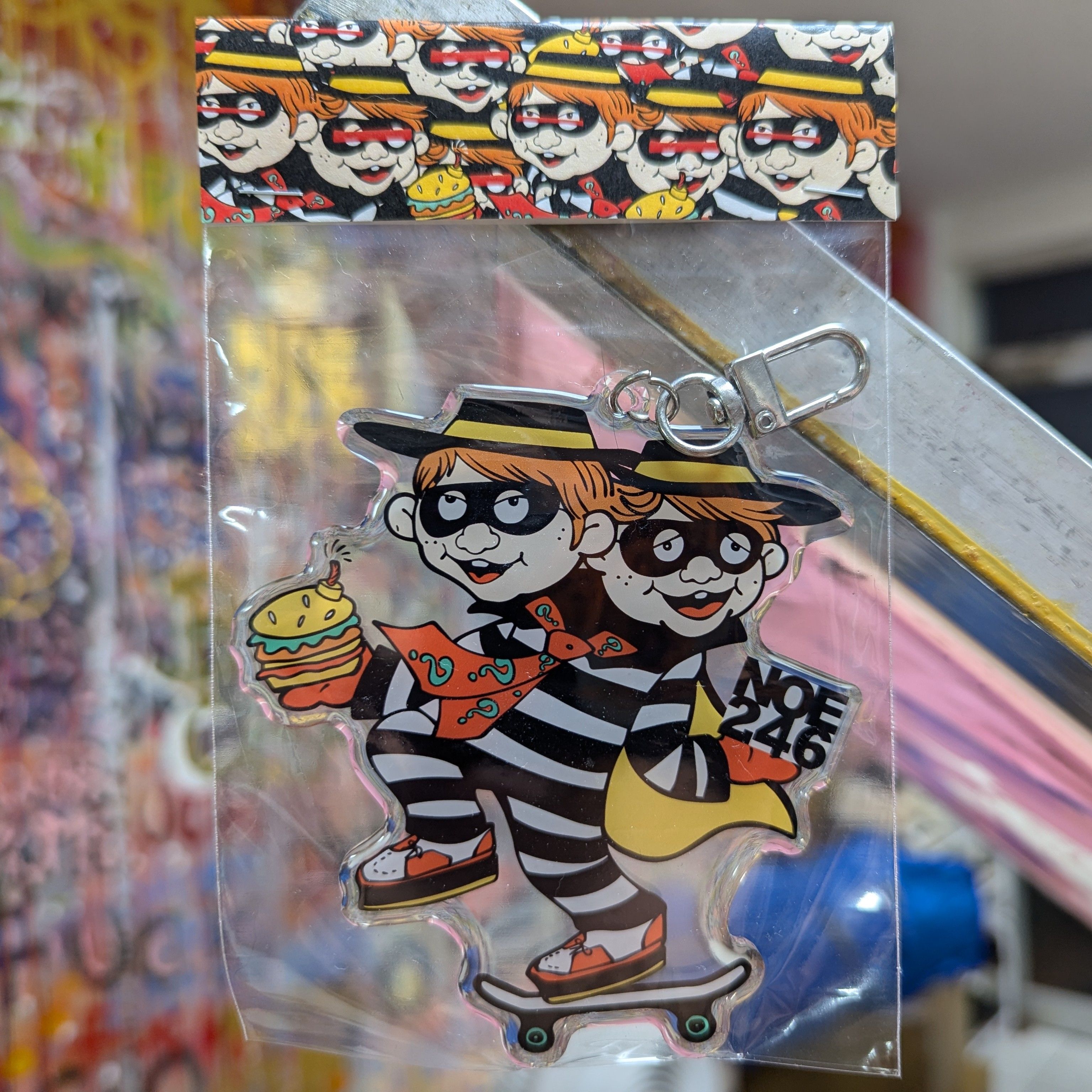 NOE神偷君 壓克力鑰匙圈