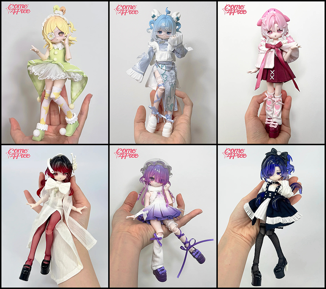 【喵汪小舖】【拚團尾款】come4free／米甜海洋寶石／8分／BJD