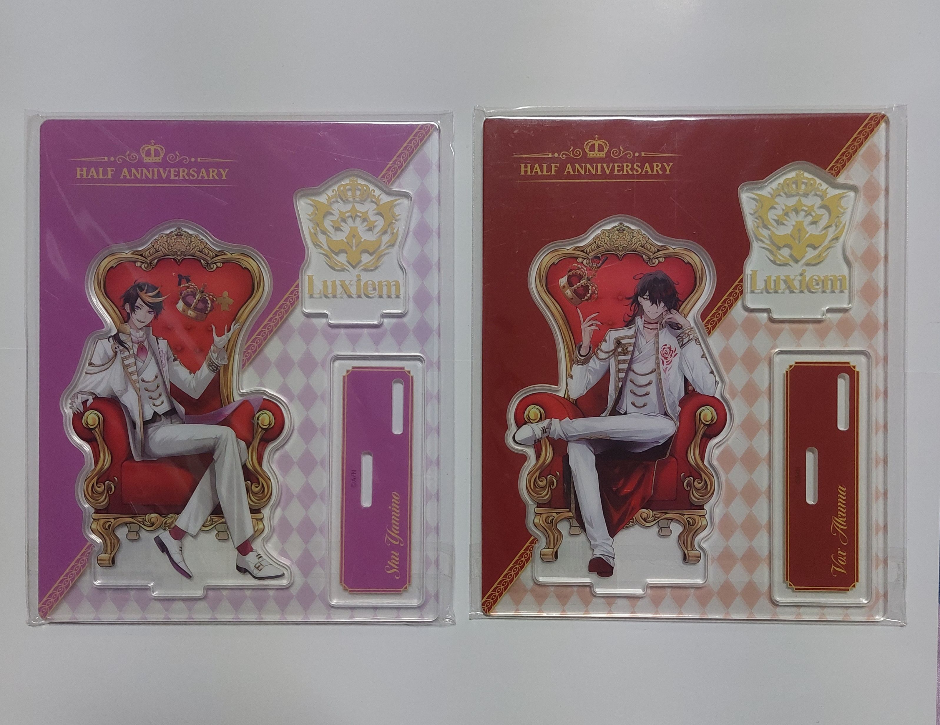 luxiem 半週年立牌