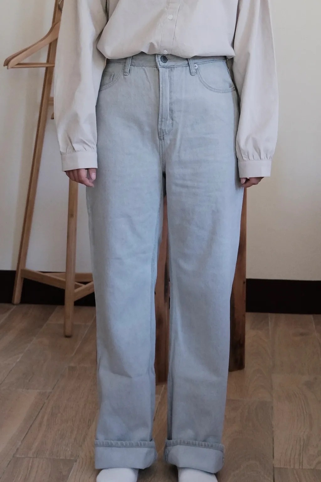 [Sale］落地牛仔褲