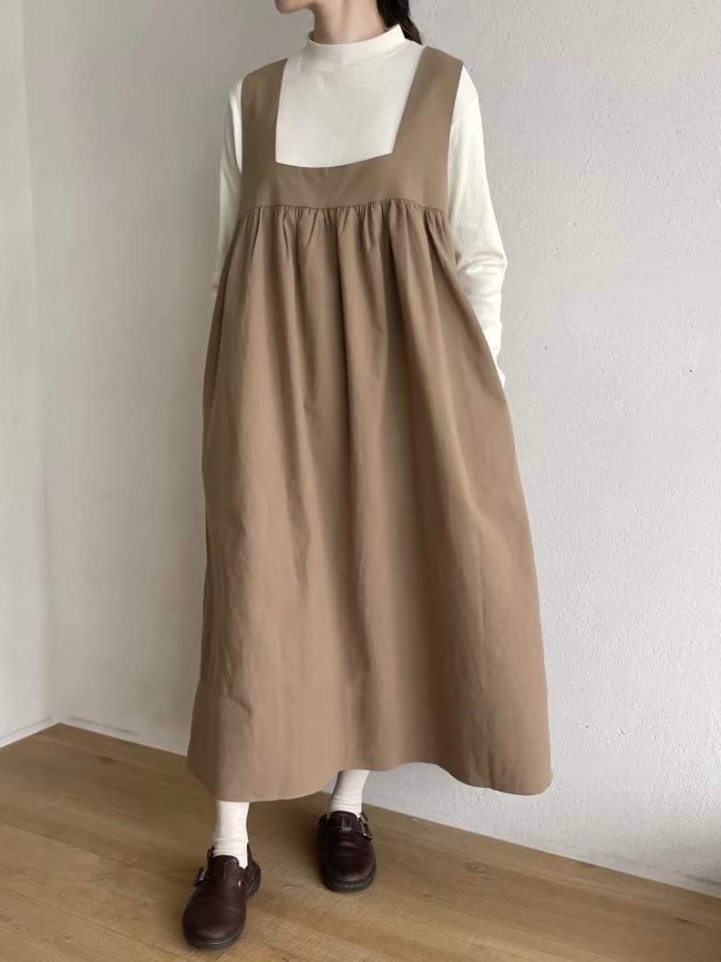 [Sale］蝴蝶結背心長洋