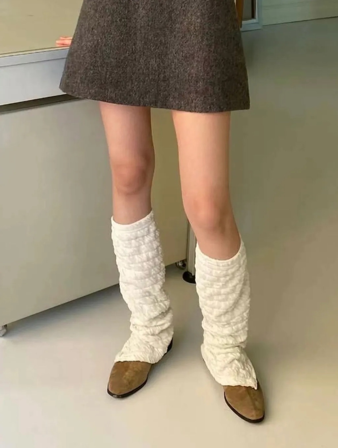 Y2K 泡泡襪套 （2 colorrs）