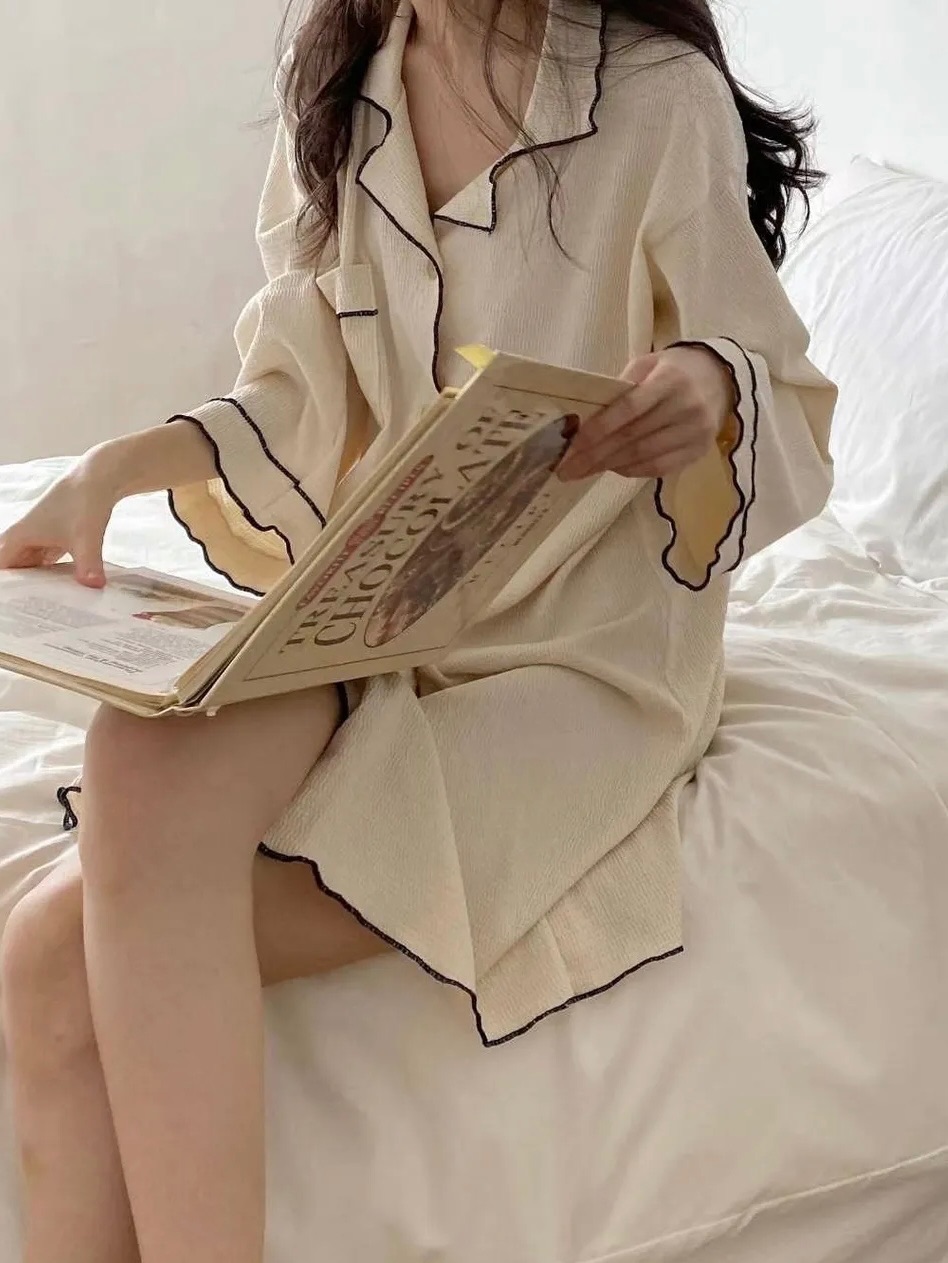 居家服連衣裙 （4 colors）