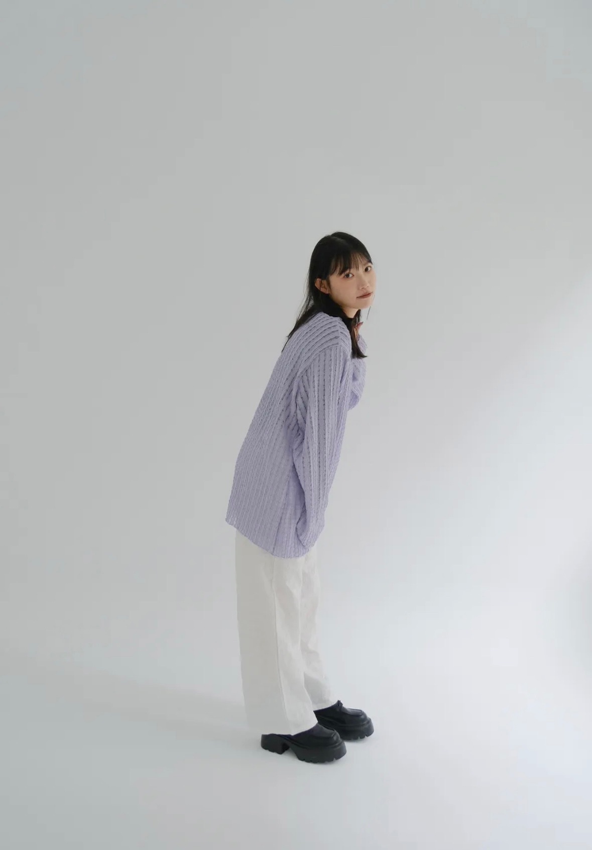 立體紋路感花朵綁帶褲 （3 colors）